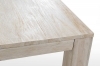 Dining table - Solid - Solid teak White