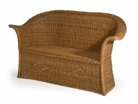 Sofa 2 seats - CORFU' - Pulut - Ecr fabric