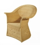 Armchair - CORFU' - Midollino - Ecr fabric
