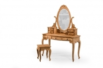 Dressing table with stoool - Queen - Teak - Wax