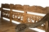 Bench - Flora - 3 seater - Solid row teak