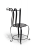 Iron chair - Brandt - Black