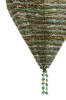 Chandelier - Jasmine - Light blue and bronze