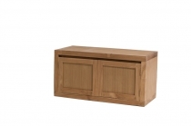 Cubo doppio 2 ante 80x35 - Modular - Teak massello