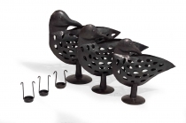 Candle holders - Ducks - Set 3 pcs