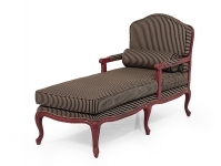 706 - CHAISE LONGUE - Mogano massello