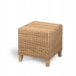 Pouf - TIFFANY - Wicker - 45x45