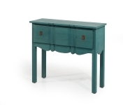 Console - Claire - Mahogany - Green