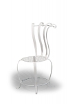 Iron chair - Brandt - White