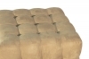 Pouf trapuntato - QUBO - 90x90 - Beige