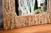 Specchio - Alwin - Teak legno massello sbiancato