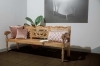 Bench - Flora - 3 seater - Solid row teak