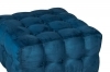 Upholstered pouf - QUBO - 70x70 - Blue Navy