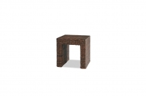 Bridge coffee table - PONTE - Croco - 50x50
