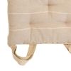 Chair quilted cushion - Tortora - Cotton
